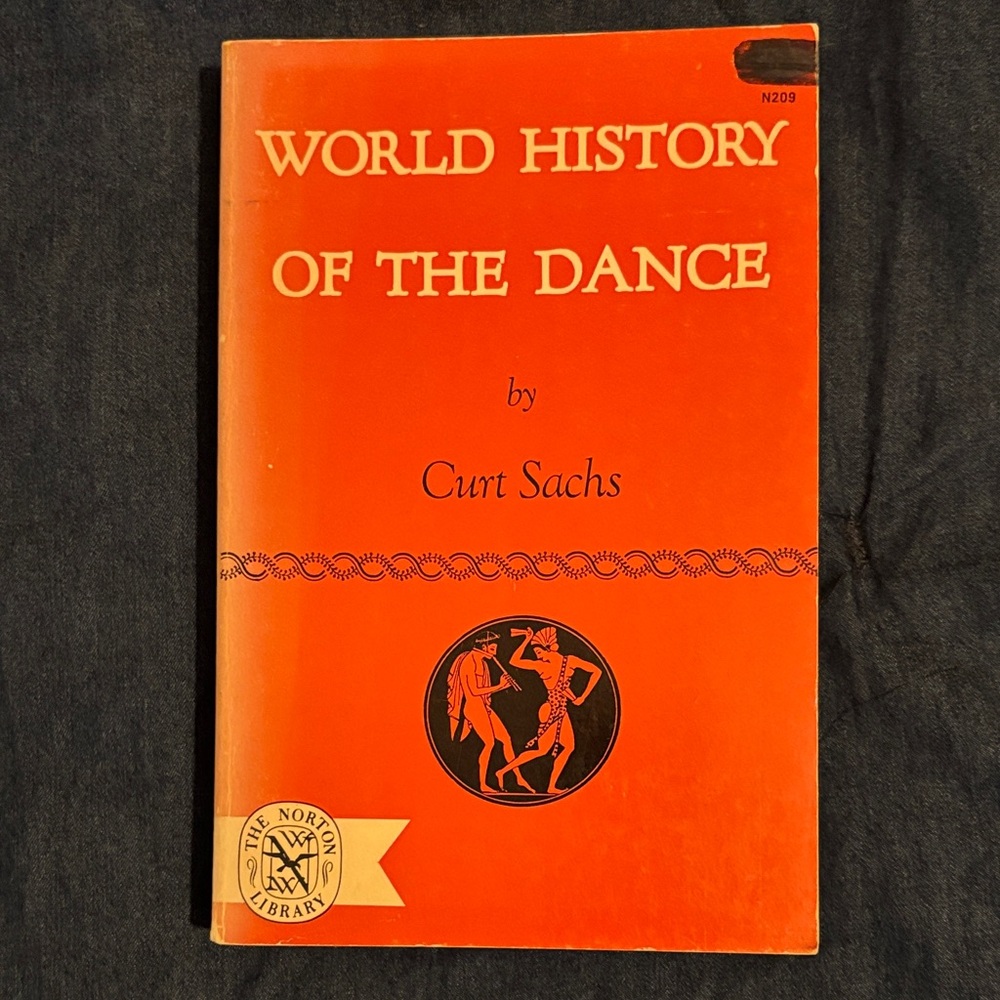 World History of the Dance Book